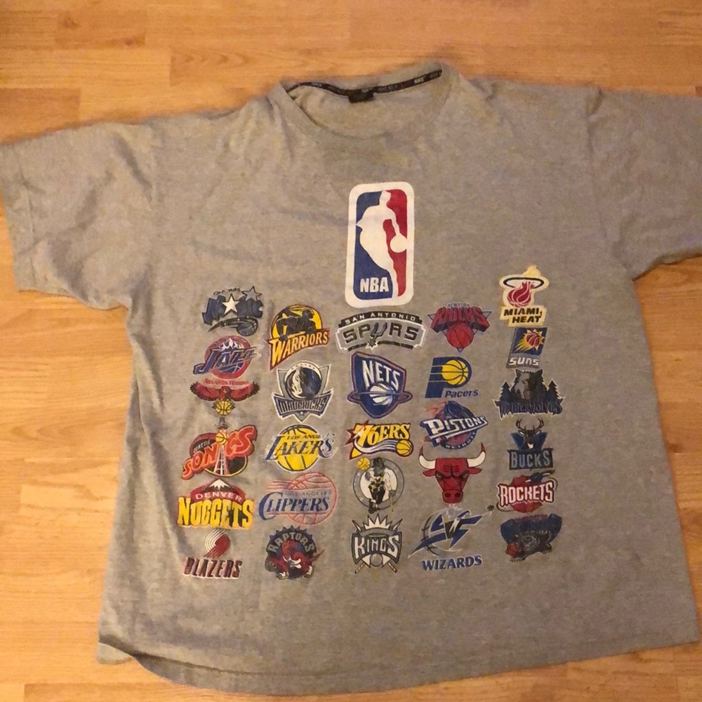 Early 2000s NBA all star shirt